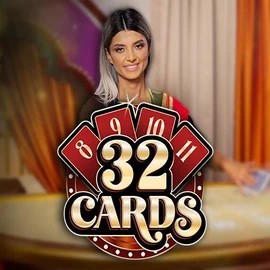 32 Cards slot visual from Ezugi available on trivelabettnederland.nl