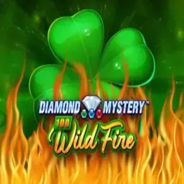 Diamond Mystery 100 Wild Fire online game logo by Greentube on trivelabettnederland.nl