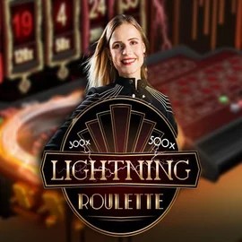 Lightning Roulette casino game by Evolution – featured logo at TrivelaBet Casino